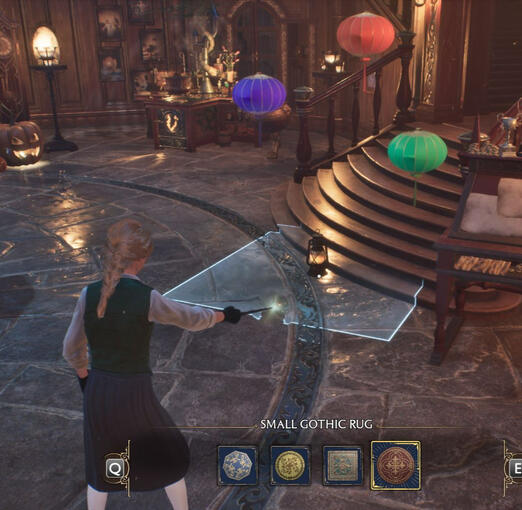 3 floating lanterns